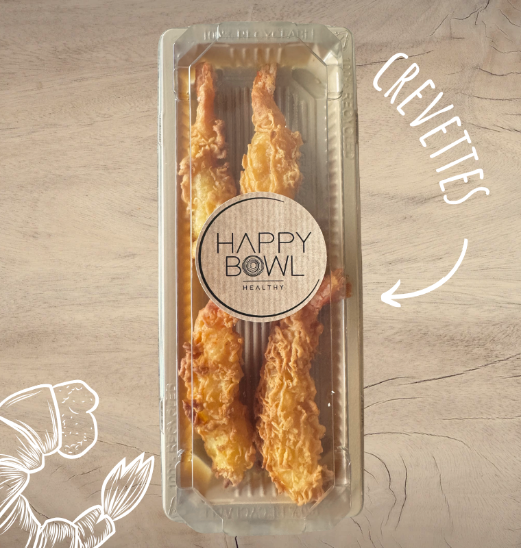 Tempura-Garnelen