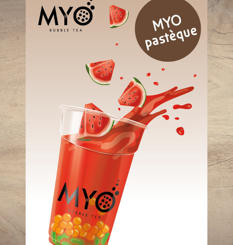 Myo Bubble Tea Wassermelone